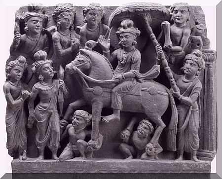 Buddha on horse
