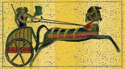 the horse drawn chariot