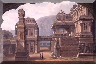 ellora by Robert Melville Grindlay 1813