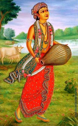 Gandharva depivtion in art