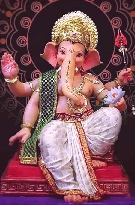 Ganesha blessing