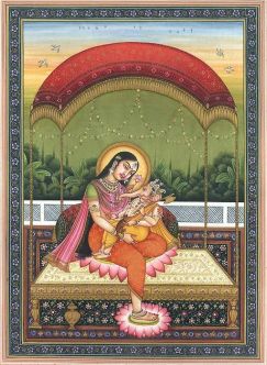 Ganesha in lap 2