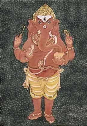 ganesha standing