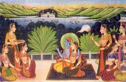 krishna srngara