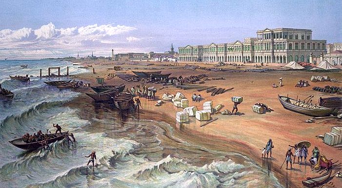 Madra East India Co 1639 by William Simpson