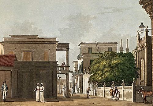 Madras St. Thome Street, Fort St. George, Madras - 1804