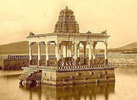 Madura - The Sacred Tank - 1868