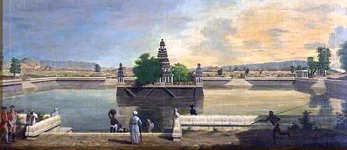 Madurai 2 Teppakulam 1772-3 by Fransis Ward