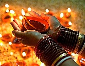 offering Diya