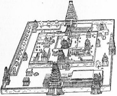 Temple at Tiruvallur, near Tanjore