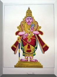 Vasudeva Perumal stands in samabhanga