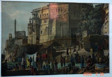 Bruhma Ghat _- Prinsep Prinsep's drawings of Benares
