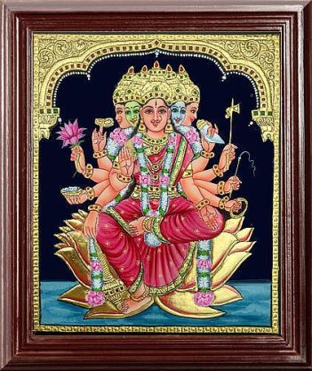 Gayatri painting
