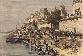 wood engraving drawn by Taylor, engraved by Hildibrand. 1883.