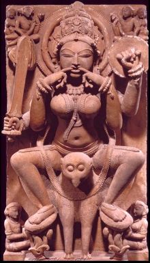 yogini riding an owl