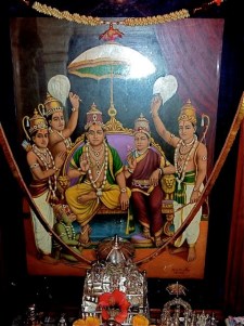 sriramapattabhishekaimageworshippedinparvathi1
