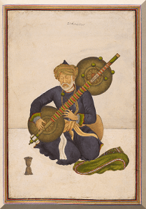 Miyan Himmat Khan kalāwant, chief hereditary musician to the last of the Mughal emperors Akbar Shah and Bahadur Shah Zafar