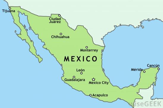 mexico-on-map