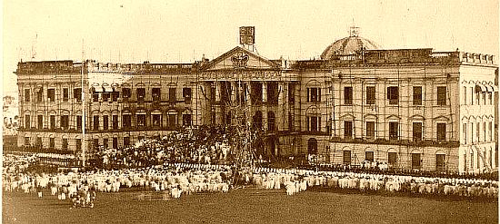 handing over british crown