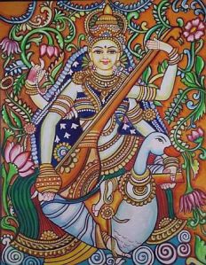 Sarasvathi with Kamandalu2