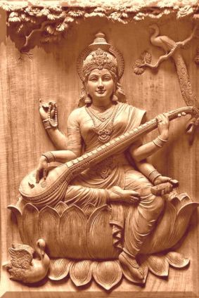 saraswathi sculpture