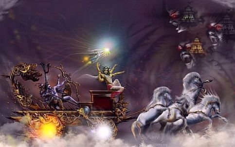 destroyer of cities of Asuras