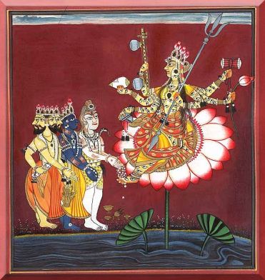 the_devi_is_venerated